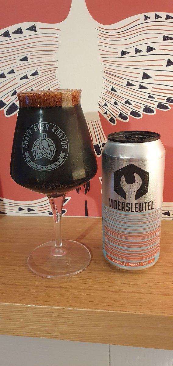 Jim Larvan (@treetonmiller) on Twitter photo Not had a <a href="/Moersleutelbeer/">Moersleutel Craft Brewery</a> Barcode for a bit, this is Turquoise Orange.
15% part freeze distilled, split between 24 months Scotch barrel, 14 months Bourbon. Absolutely superb, thick as fuck, class as ever from these masters ππ»π³π± Not had a <a href="/Moersleutelbeer/">Moersleutel Craft Brewery</a> Barcode for a bit, this is Turquoise Orange.
15% part freeze distilled, split between 24 months Scotch barrel, 14 months Bourbon. Absolutely superb, thick as fuck, class as ever from these masters ππ»π³π±