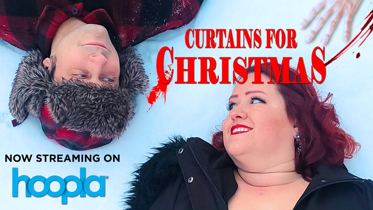 Great news, Curtains for Christmas is now streaming on Hoopla! 

If you were unaware that's the streaming service that uses a library card and it's FREE! So if you have a library card consider checking out this super fun horror parody of Christmas romcoms.