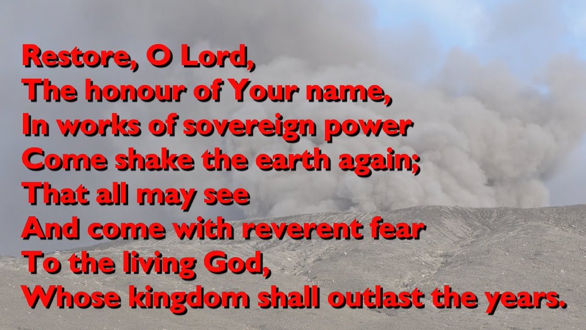 Our Father in heaven
The  Holy and Almighty God
We earnestly pray with this hymn to restore The honour of Your name in 🇬🇧 and in all the earth
We ask this in The Name of our Saviour Lord Jesus Christ through the Holy Spirit
Amen-Amen-Amen
