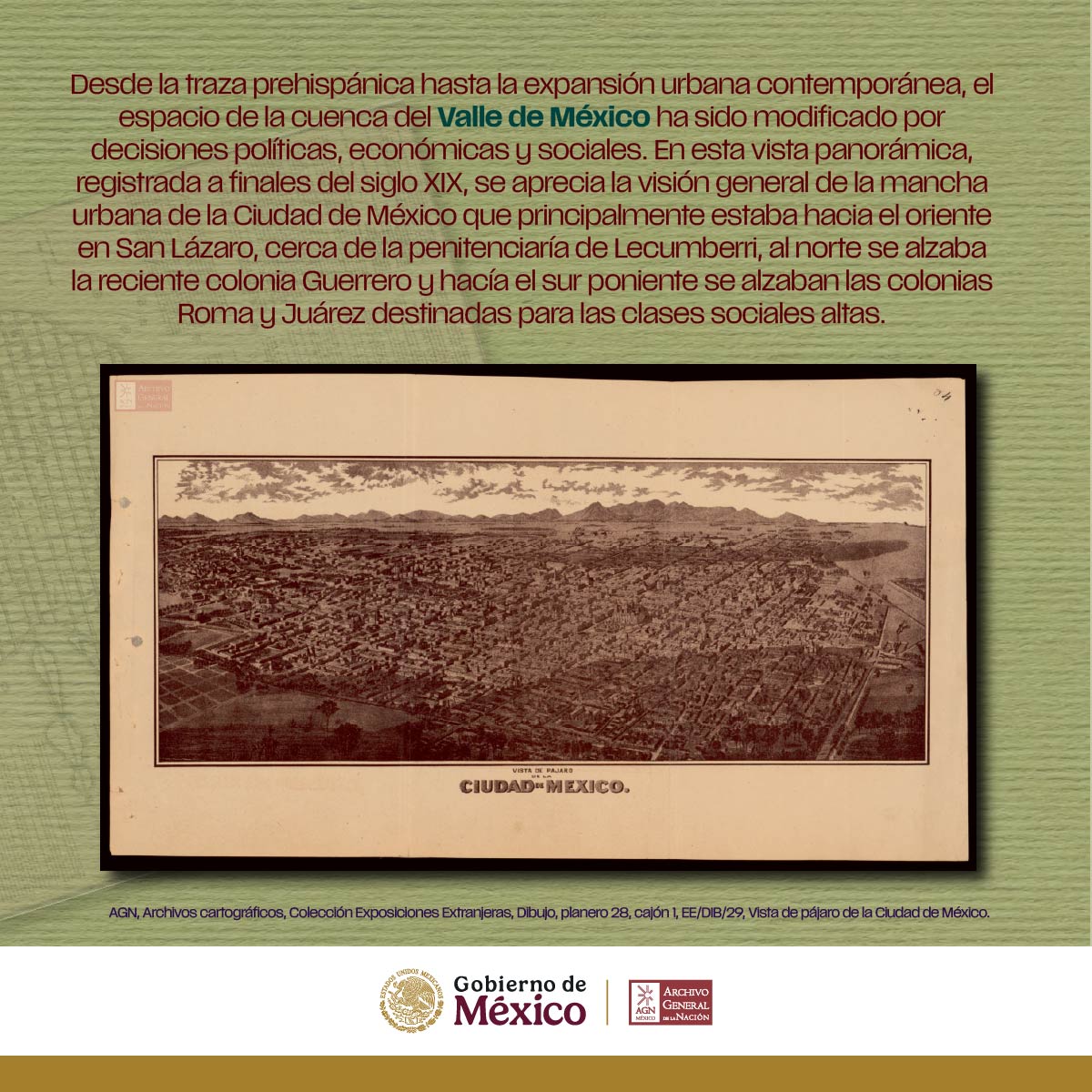 AGNMex's tweet image. &quot;Como parte de la conmemoración de los 700 años de la fundación de Tenochtitlan, después Ciudad de México, te compartimos documentación resguardada en el AGN sobre la capital del país y sus cambios a lo largo de la historia.&quot;