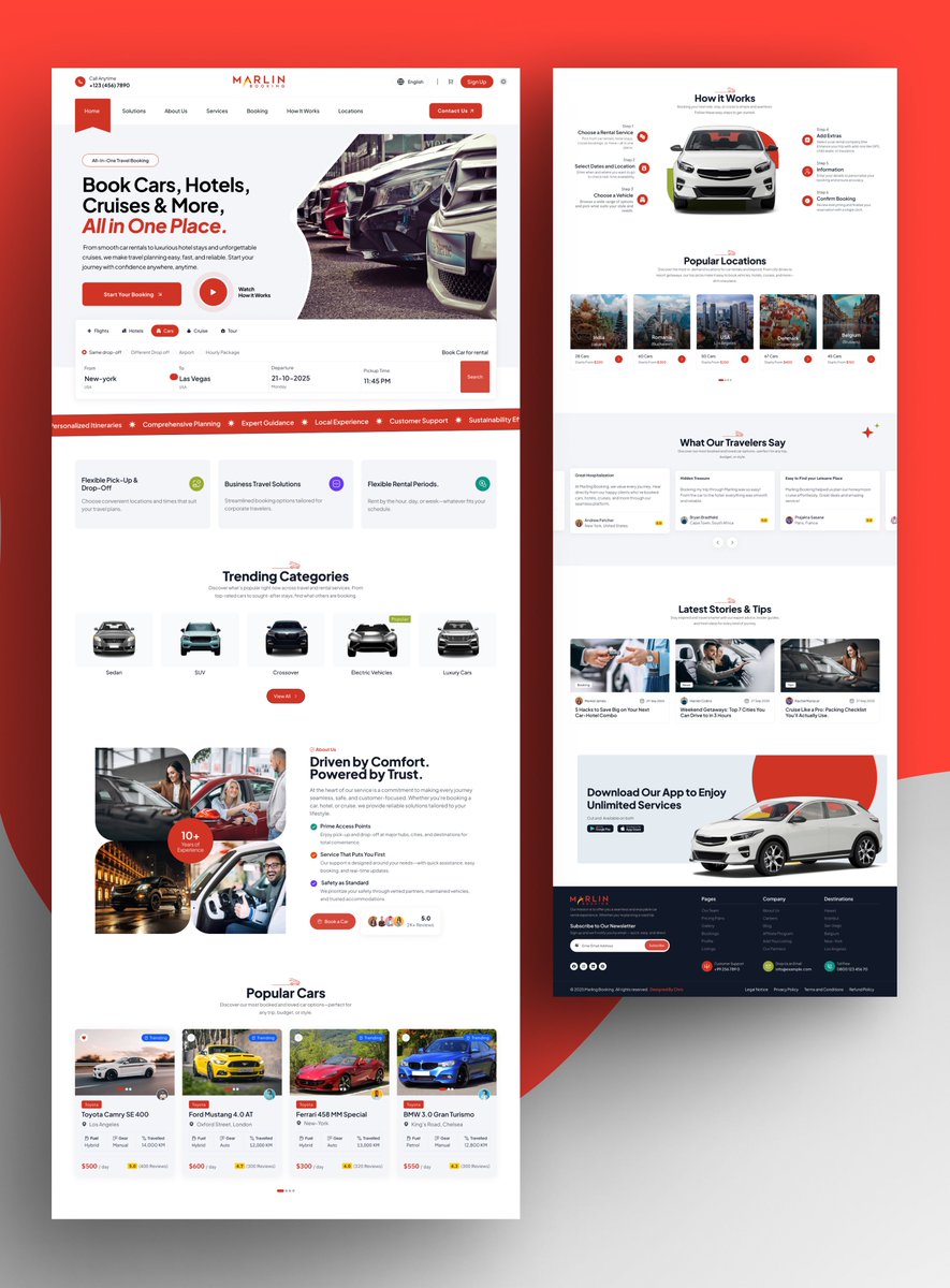chris_visuals55's tweet image. Travel &amp;amp; Mobility Booking Website ✨