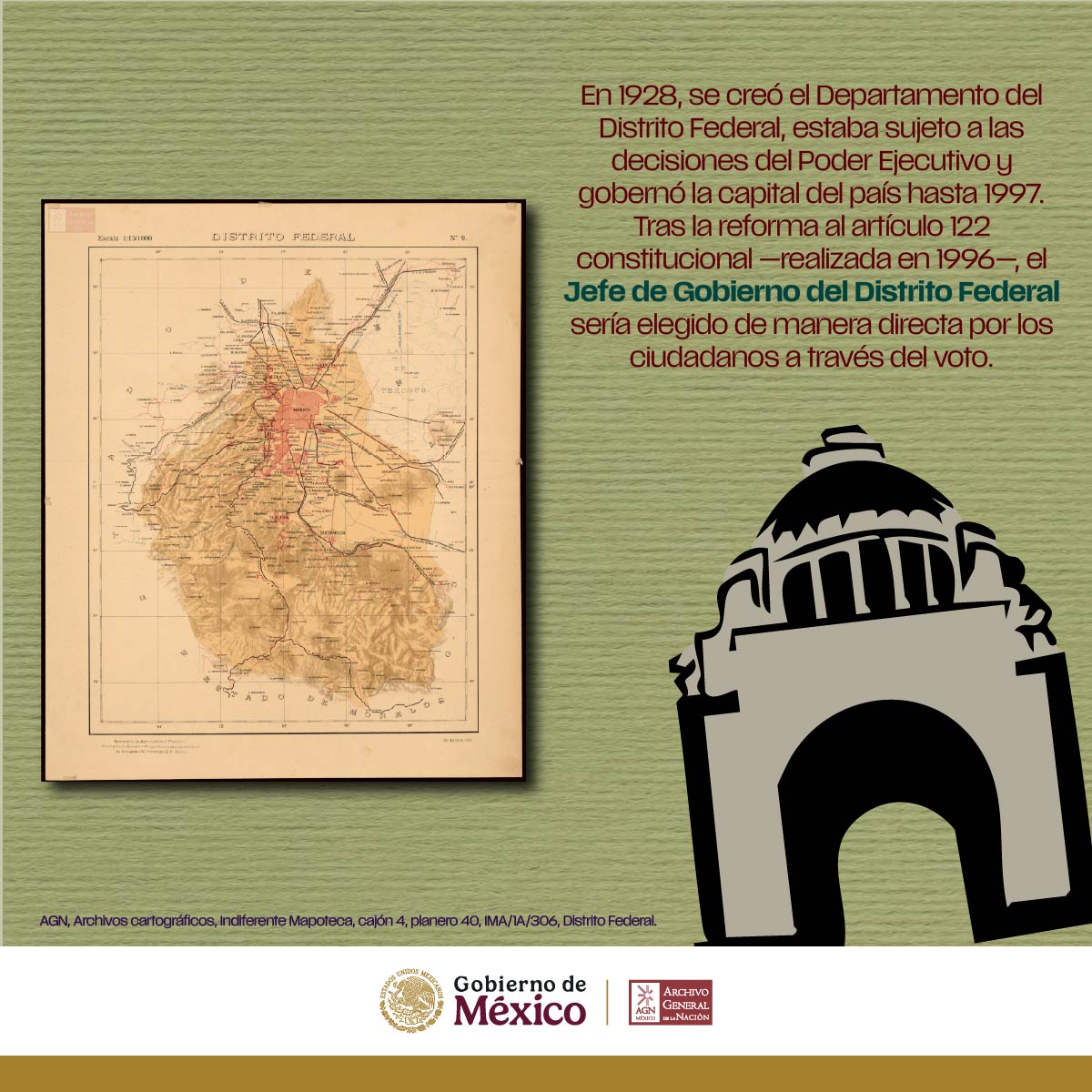 AGNMex's tweet image. &quot;Como parte de la conmemoración de los 700 años de la fundación de Tenochtitlan, después Ciudad de México, te compartimos documentación resguardada en el AGN sobre la capital del país y sus cambios a lo largo de la historia.&quot;