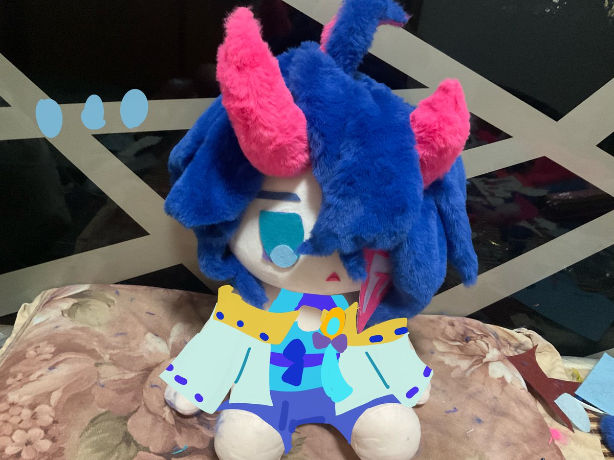 8zhicoco's tweet image. ′0△\/

​好吧看久了还真怪萌的
衣服还没搞于是孩子是光光一个状态的（）
#hwei