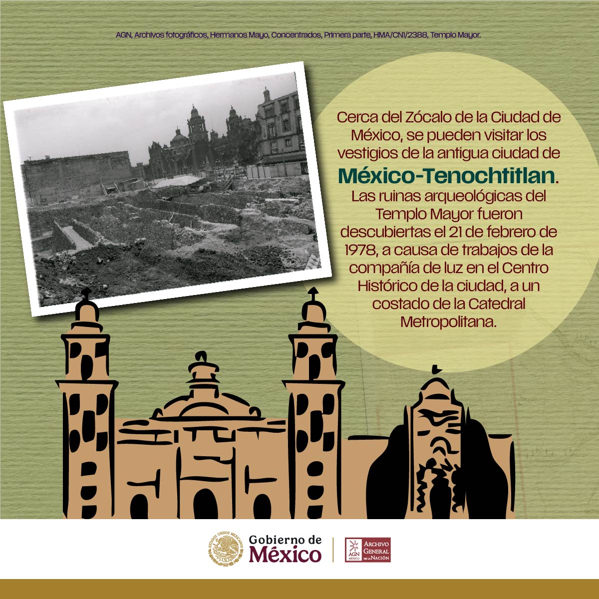 AGNMex's tweet image. &quot;Como parte de la conmemoración de los 700 años de la fundación de Tenochtitlan, después Ciudad de México, te compartimos documentación resguardada en el AGN sobre la capital del país y sus cambios a lo largo de la historia.&quot;