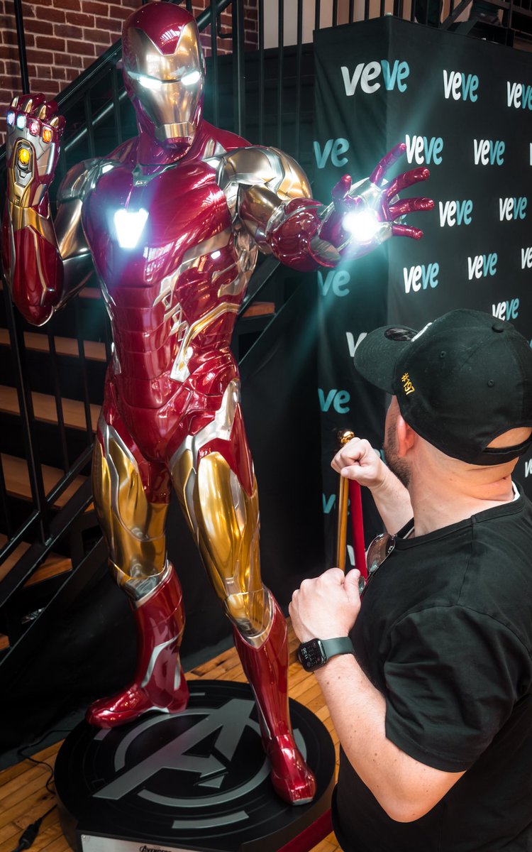 DrOfStuff's tweet image. Me and Iron Man have a love/hate relationship.
@veve_official #SDCC2025