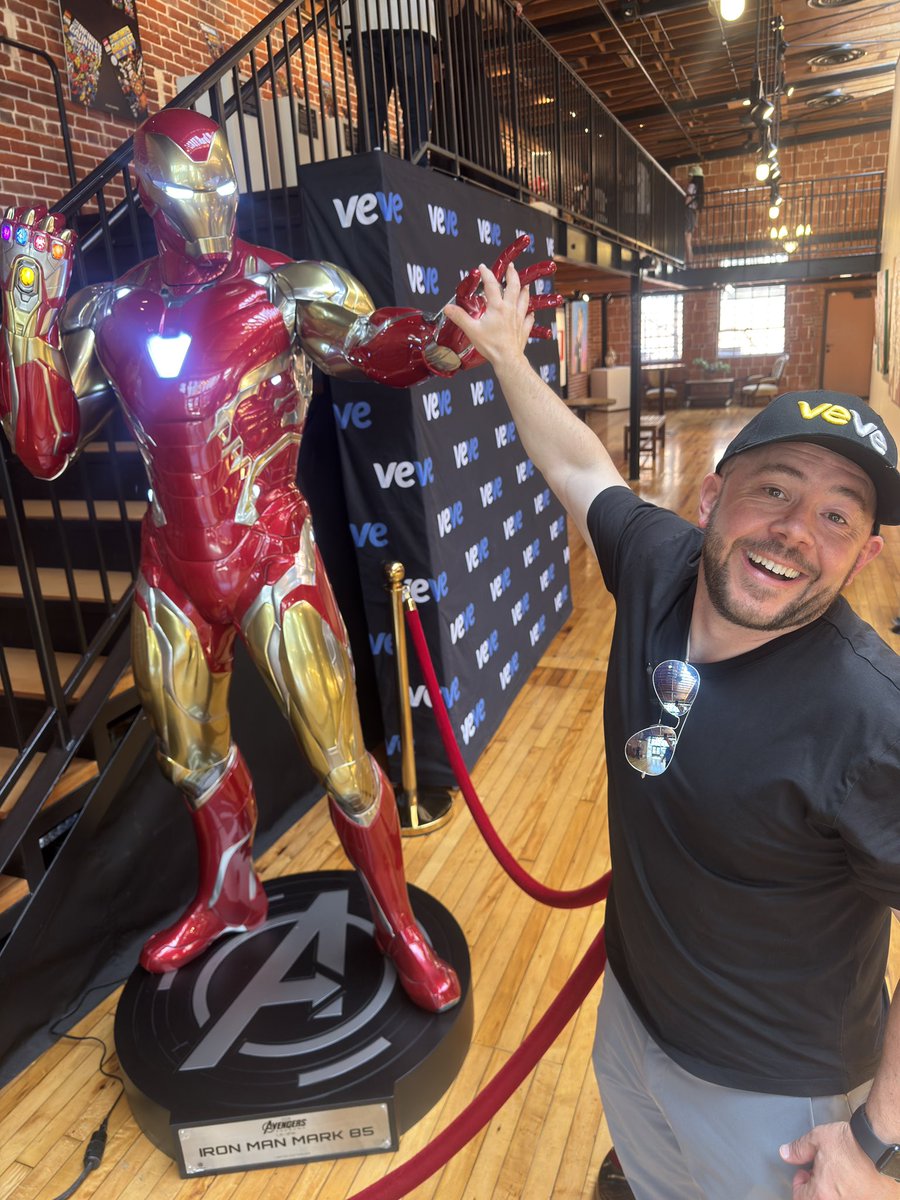DrOfStuff's tweet image. Me and Iron Man have a love/hate relationship.
@veve_official #SDCC2025