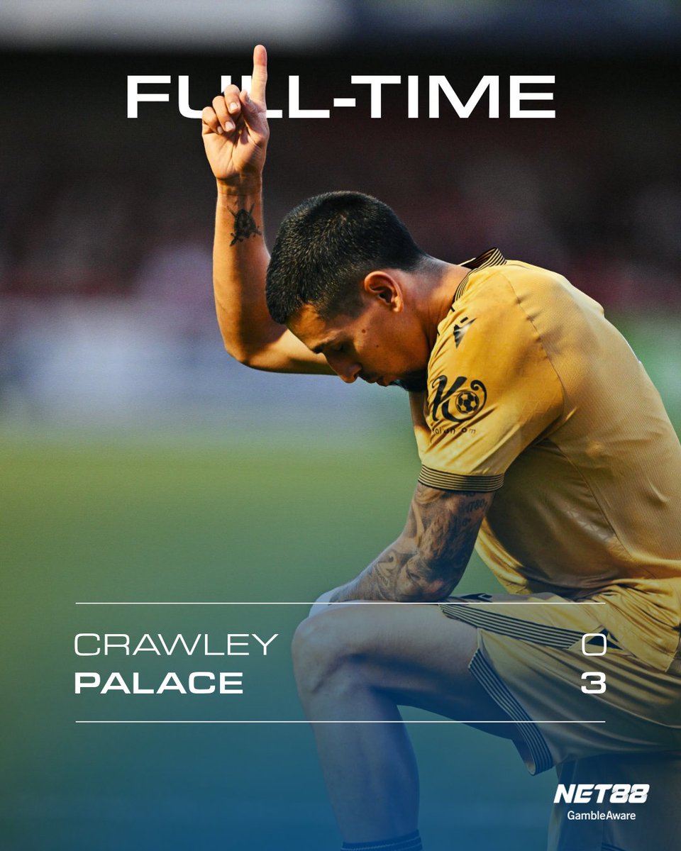 PremierFanPost's tweet image. El campeón de la FA Cup #CrystalPalace goleo en un amistoso de Pretemporada al Crawley Town que milita en la League Two
Ahora los eagles se desplazarán a Austria para establecer un campamento de Pretemporada