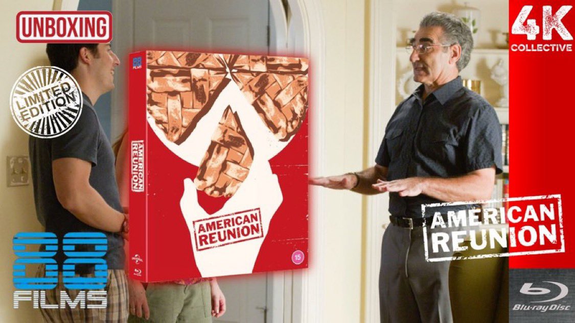 4K ᑕOᒪᒪEᑕTIᐯE (@the4kcollective) on Twitter photo With more American Pie movies coming out from <a href="/88_Films/">88 Films Ltd.</a> I’ve created this playlist for the 4K <a href="/UltraHDBluray/">Ultra HD Blu-ray 💿</a> and Blu-Ray movies that they have released from the franchise so far. And the new releases will be added to it when I receive them.
youtube.com/playlist?list=… With more American Pie movies coming out from <a href="/88_Films/">88 Films Ltd.</a> I’ve created this playlist for the 4K <a href="/UltraHDBluray/">Ultra HD Blu-ray 💿</a> and Blu-Ray movies that they have released from the franchise so far. And the new releases will be added to it when I receive them.
youtube.com/playlist?list=…