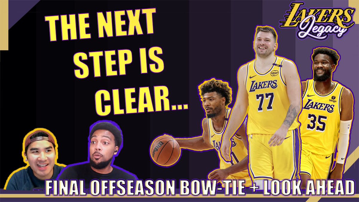 LakersLegacyPod's tweet image. 💡NEW LAKERS PODCAST💡
Landing the Plane on LAL’s Offseason w/ @MrRickySpanish of @LateNightLakers
• This Is Luka’s Team…Does LeBron Care?
• Patience, Panic, Pelinka
• Fans’ Distorted Realities
• Lineup Mash-Ups
🔗🍎:
podcasts.apple.com/us/podcast/the…
🔗🎥:
youtube.com/live/0k7snfhpj…