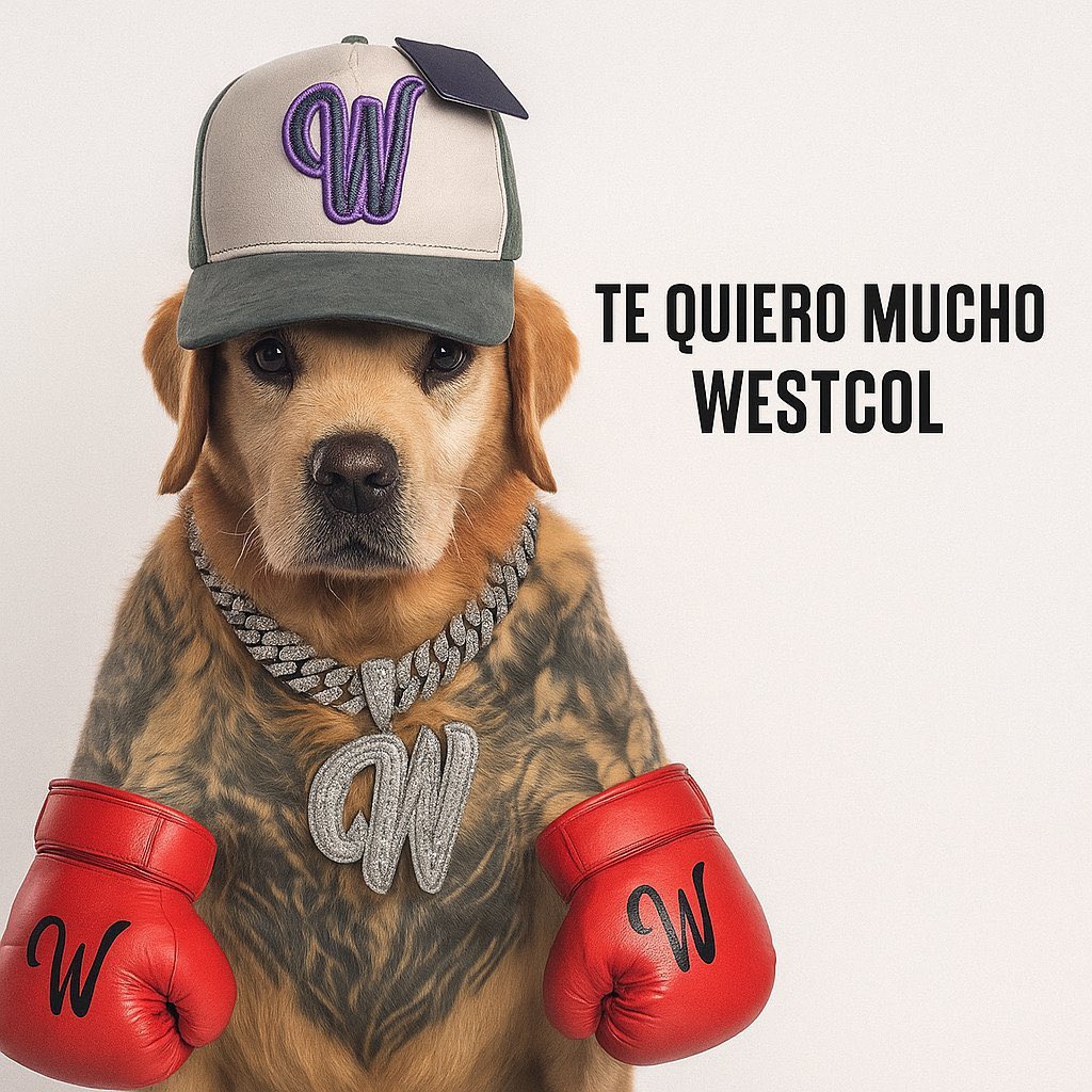 Alex477x's tweet image. el mío solo westcol 🐐