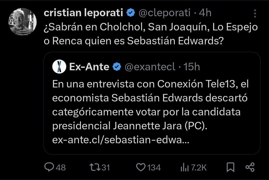 MiserableProfe's tweet image. ¿Sabrán en Cholchol, San Joaquín, Lo Espejo o Renca quién es Cristian Leporati?