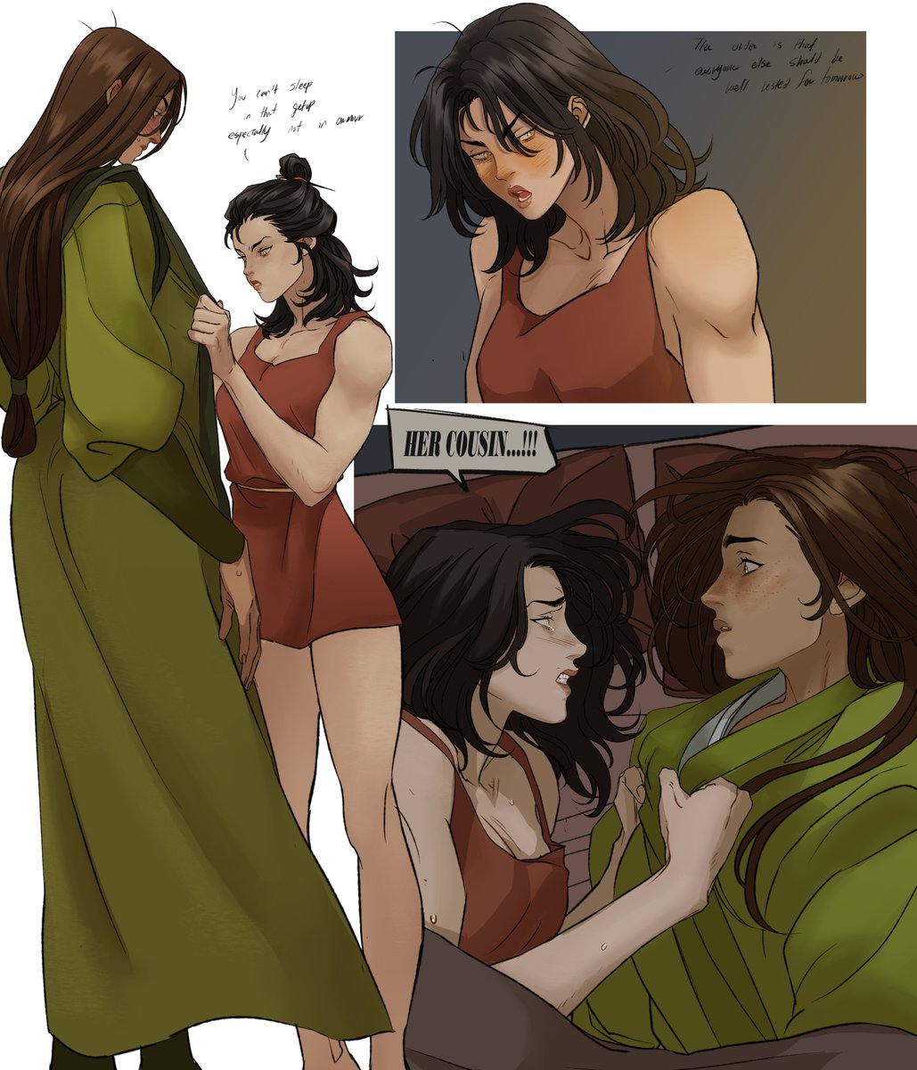 South Pole scene. After finishing TSOK, I will draw this whole scene again