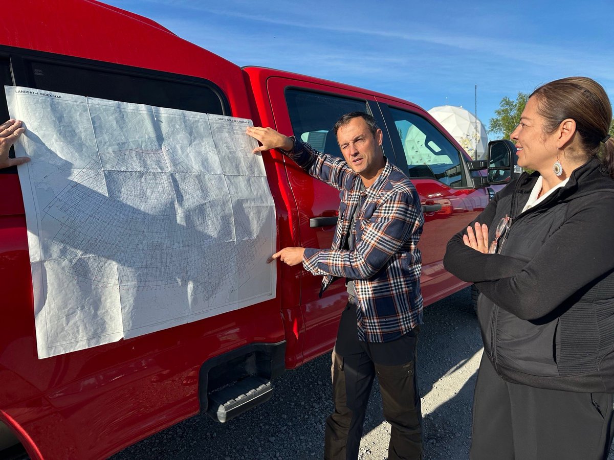 ChartrandMP's tweet image. Just toured the Inuvik Satellite Station Facility — an incredible hub of Arctic innovation and connectivity.
Grateful to the team for showcasing how the North powers global science and communications. 🌍📡