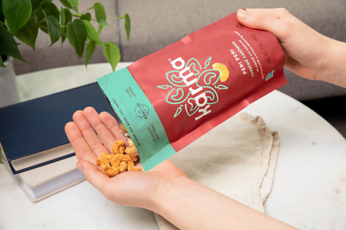 Snack break, your way.
Good book. Cozy spot. A handful of cashews that hit the spot.

Sometimes, it’s the small things that make the biggest difference.