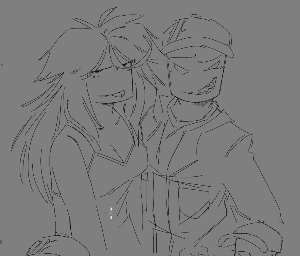 yoitstaru's tweet image. i drew griefer w my friend and his oc @perisheddevil
#griefer #blocktales