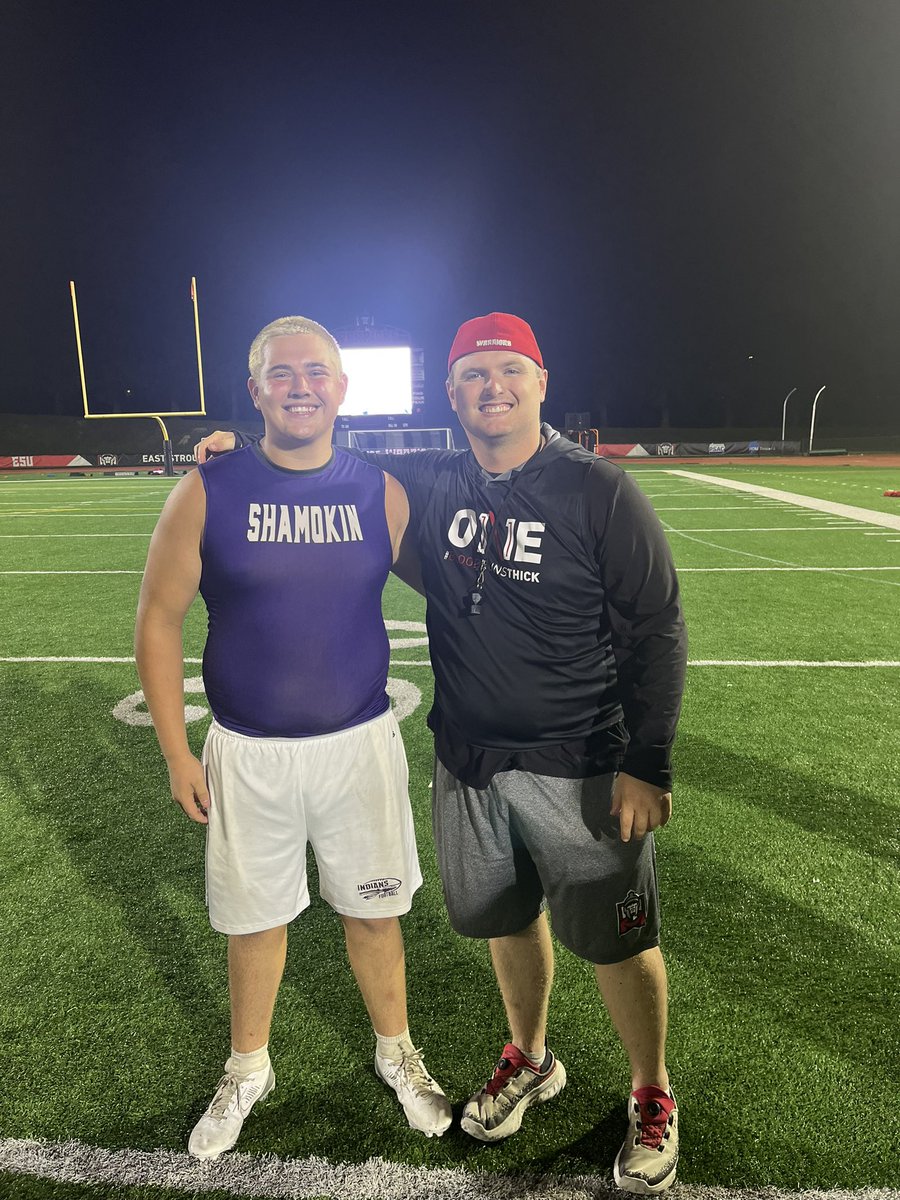 Robert Whitmer (@whit1bobby) on Twitter photo I had an amazing time at <a href="/ESU_Football/">ESU Football</a> camp!! Thank you to all the coaches, players, and staff that helped me improve im very grateful and hope to stay in touch!!!
<a href="/CoachRColligan/">Rourke Colligan</a> <a href="/CoachPersing/">Marc Persing</a> <a href="/ChadStumhofer/">Chad Stumhofer</a> <a href="/HighVelocity570/">High Velocity Sports Performance Training</a> I had an amazing time at <a href="/ESU_Football/">ESU Football</a> camp!! Thank you to all the coaches, players, and staff that helped me improve im very grateful and hope to stay in touch!!!
<a href="/CoachRColligan/">Rourke Colligan</a> <a href="/CoachPersing/">Marc Persing</a> <a href="/ChadStumhofer/">Chad Stumhofer</a> <a href="/HighVelocity570/">High Velocity Sports Performance Training</a>