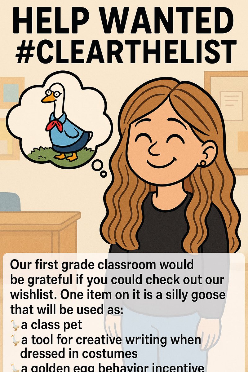 ITeachFirsties1's tweet image. School starts soon and I’m excited to meet my fantastic firsties! We would be so appreciative of any help to #clearthelist of supplies.
🍎 1st Grade
🖤💛Pittsburgh
👀If you see this, please repost.
🌎Your support means the world amazon.com/hz/wishlist/ls…
@Martina