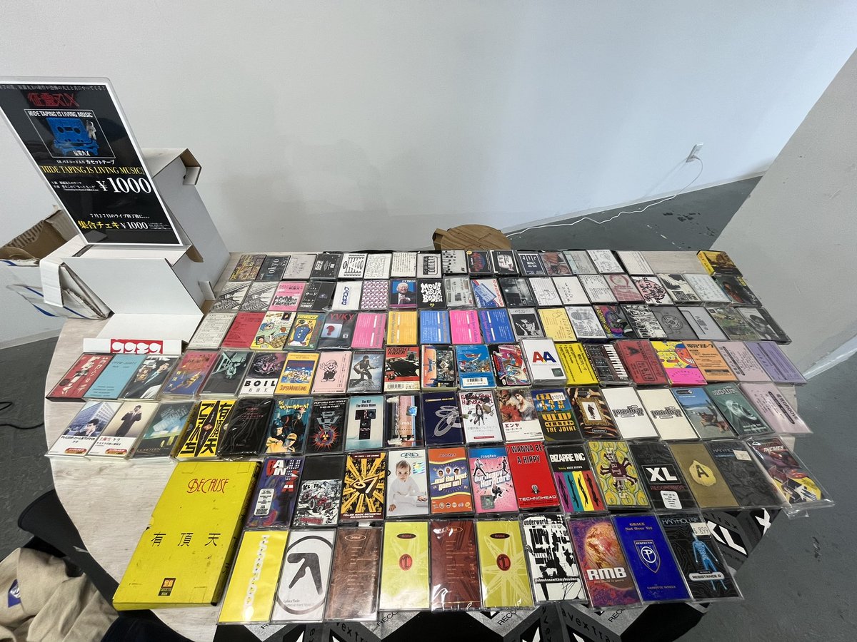 パッケージ傷ついて売れなかったカセット OEM他展示館/Nakamichi ZX