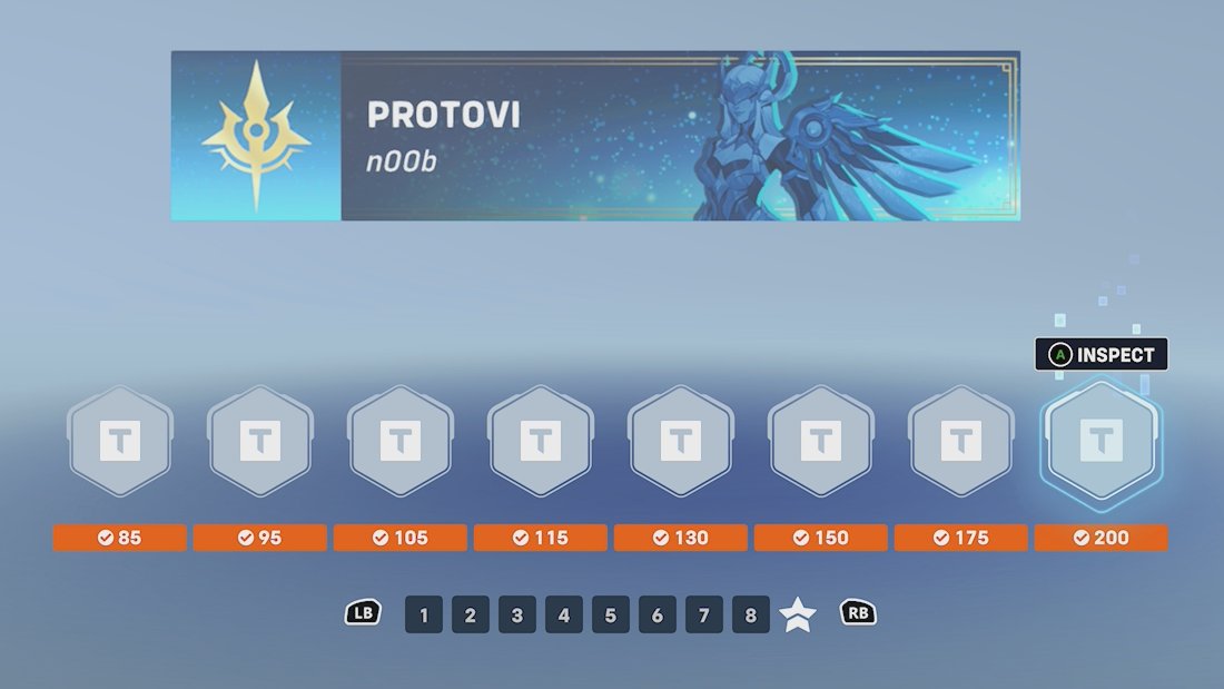 Proto_VI's tweet image. Season 17 Prestige Tiers ✅