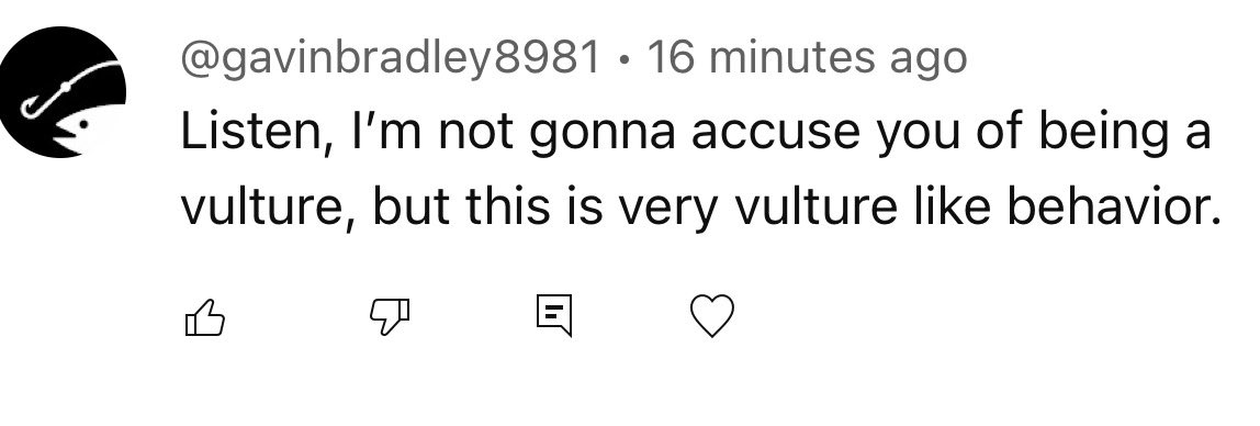 Marcodmeatball's tweet image. Literally say nothing bad, give TWO links to the fundraiser to keep it going, celebrate great singing, still called a vulture.