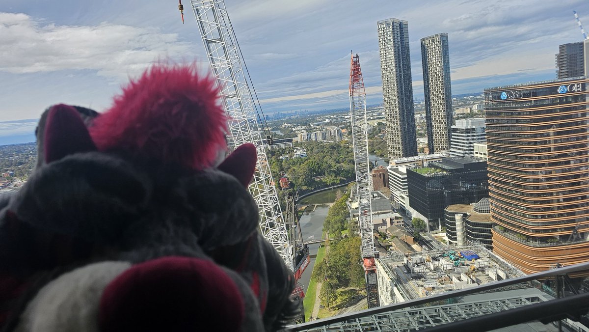 My view from floor 34 of Aurawra