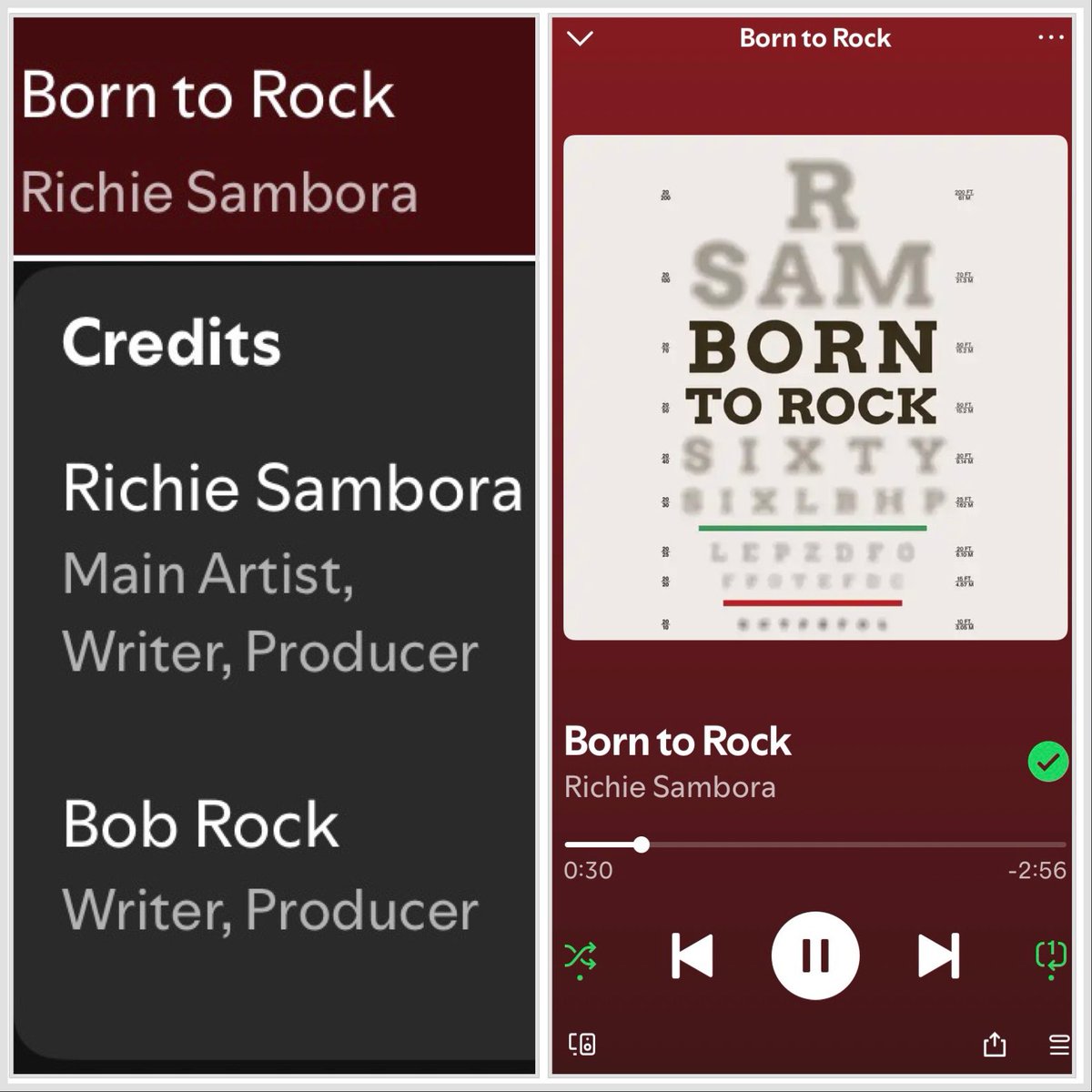 Dee_Allemand's tweet image. Born To Rock 🎸🎸🤘🤘
A kickass song by
Richie Sambora and
Bob Rock.
You two have proven again what a great team you make.
Thanks
Let’s Rock.
@TheRealSambora
