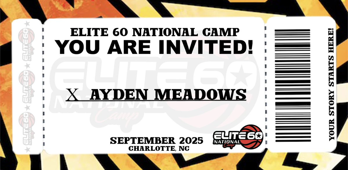 StellarHoops's tweet image. Class of 2027 6’1 Hendersonville High School (TN) Ayden Meadows has been INVITED to the Elite 60 National Camp.