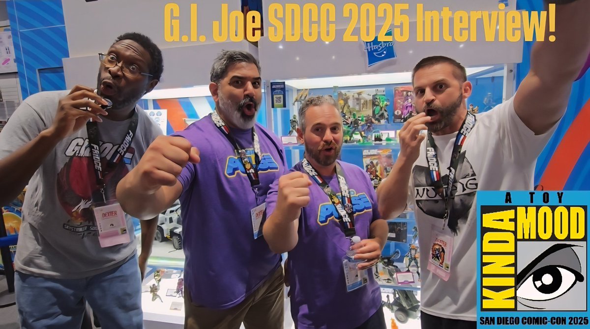 AToyKindaMood's tweet image. We interview the @HasbroPulse #GIJoeClassified brand team! Let's goooo!! >>> youtu.be/HXitH_Sbm_A?si…
@TheFullForce @preterniadotcom