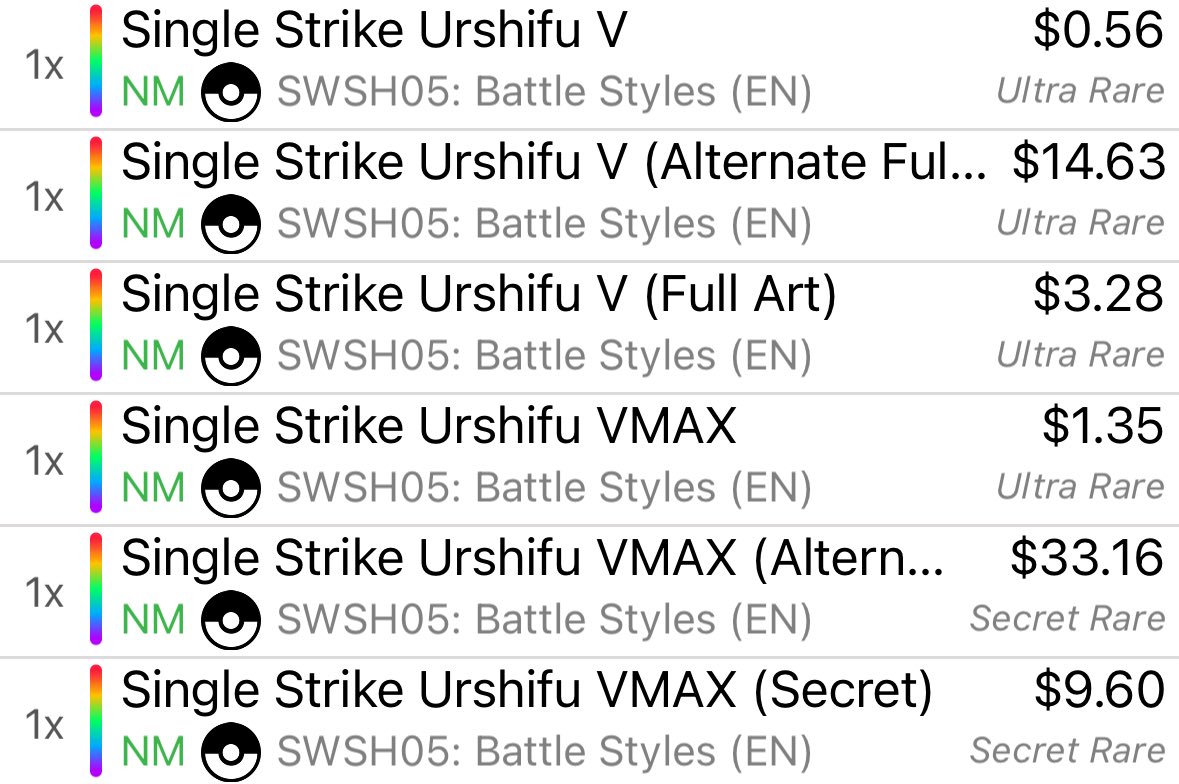 Johnacos1's tweet image. Consignment! ๐ Battle Styles hits! ๐ช
Single Strike Urshifus! ๐ป๐
Prices in photos! ๐ธ Thank you! ๐