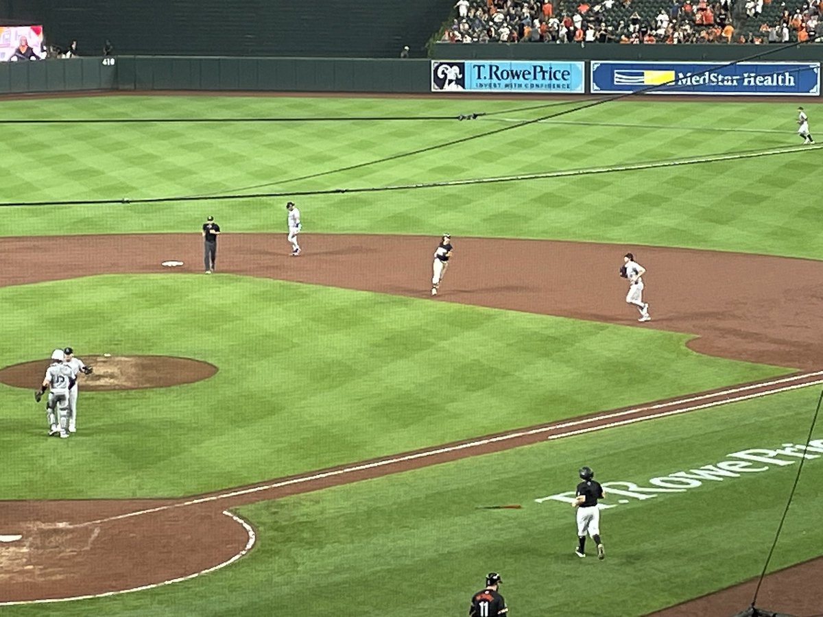 BaltimoreLuke's tweet image. The Orioles hit four solo homers to jump out to an early 4-0 lead against baseball’s worst team that entered the night 50 games under .500. Colorado scored six of the next seven runs to prevail 6-5.
There’s been no shortage of bad losses this season, but this one is up there.