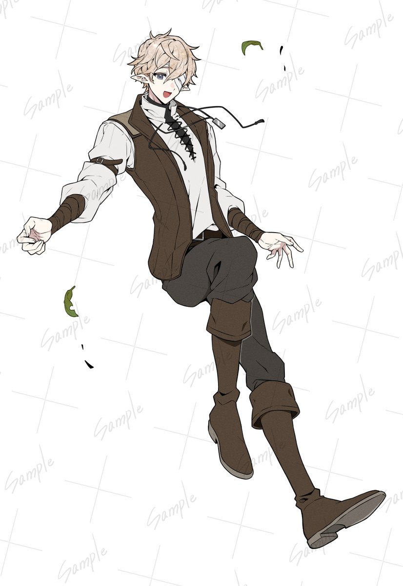 grenahd's tweet image. Sample🙇‍♀️