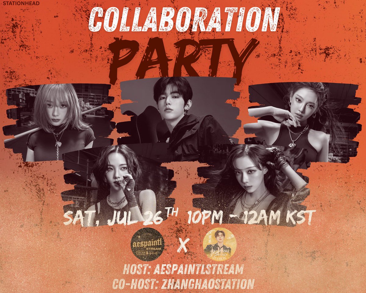 ZHVNVOTINGTEAM's tweet image. 📢 ANNOUNCEMENT 📢
We are excited to announce our Day 1 collab party with @AESPAIntlStream tonight 🥳
Mys X Rosins, let's prepare premium accounts and devices to join us 💃
A very interesting playlist is waiting for you 😉
See you there 🫶🏻🥰
📅 Tonight, July 26th
⏰ 10PM -…
