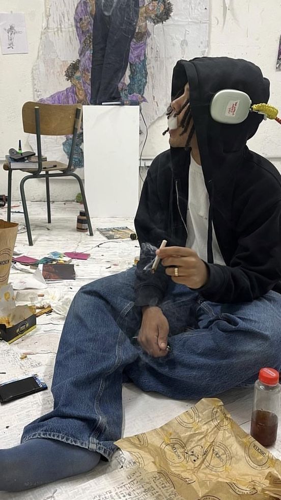 thisisfeely's tweet image. Weed + art + music = therapy I don’t have to explain.