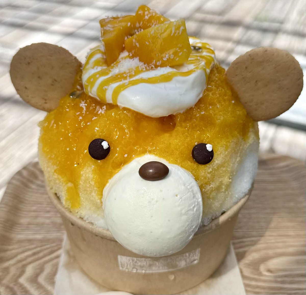 kakigorar's tweet image. 【MORI YOSHIDA 東京店】
@東京-中野駅から徒歩10分

MORIのくまさん 〜マンゴー〜