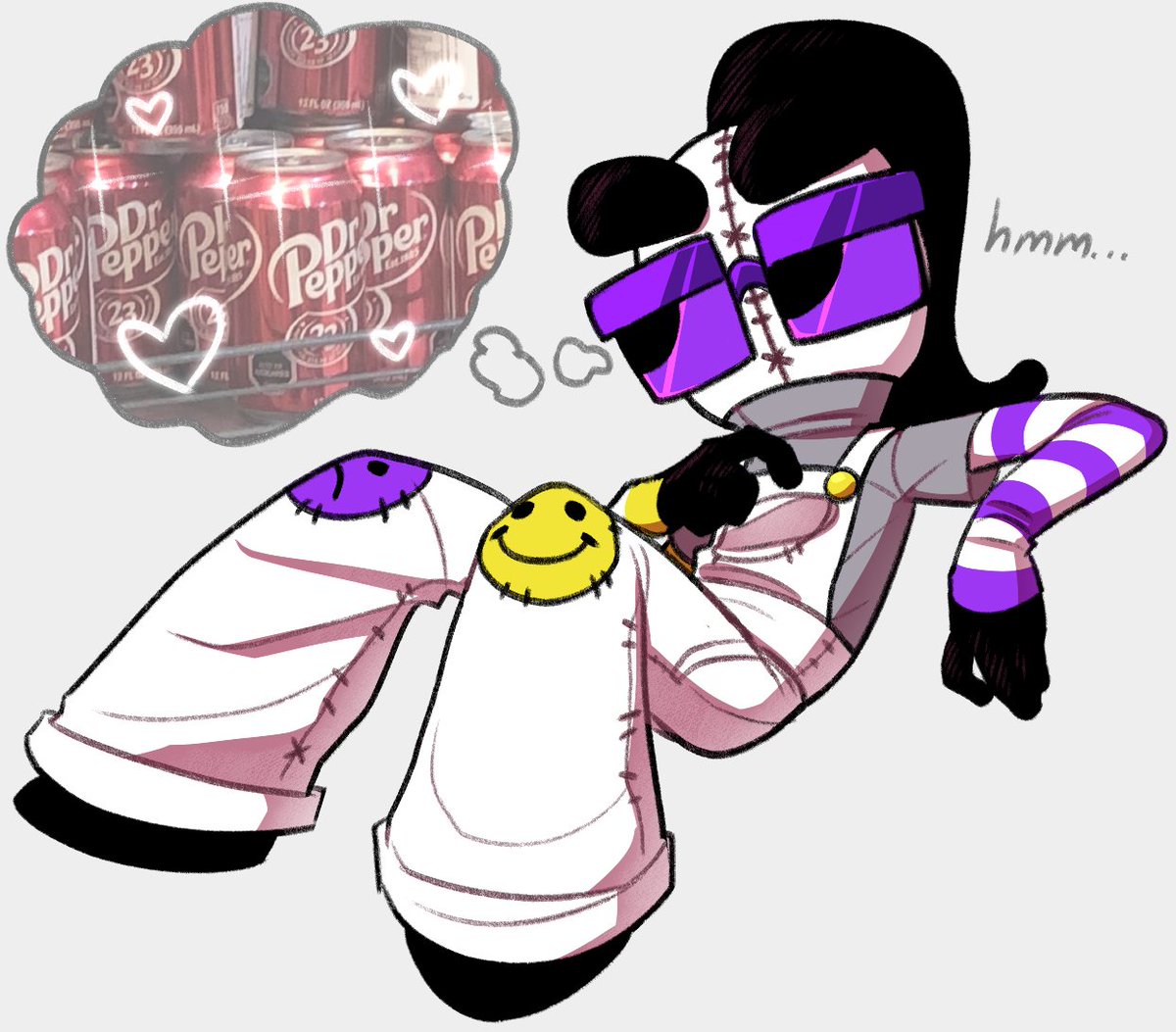 thenuttyart's tweet image. I feel like I haven&apos;t really posted much so here&apos;s my sona for today