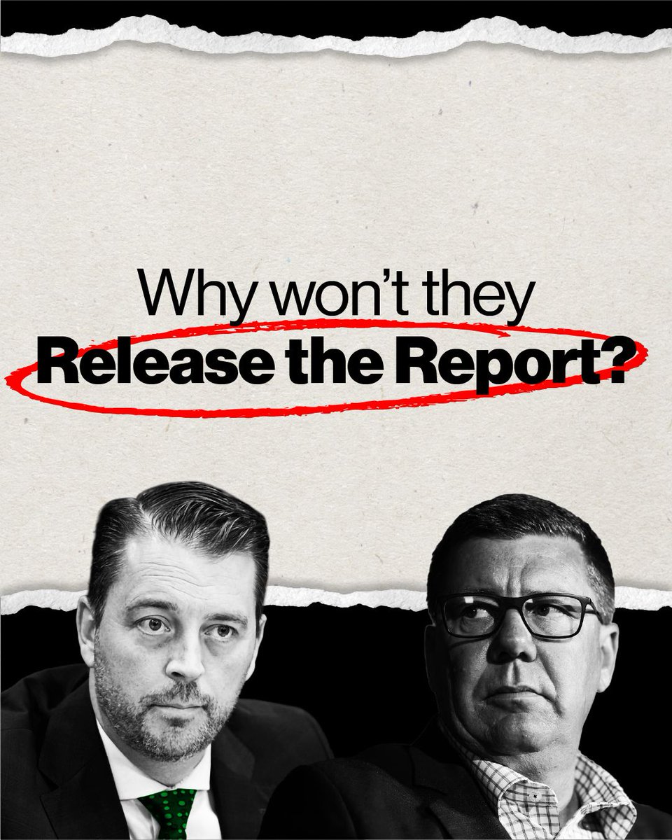 Sask_NDP's tweet image. Moe’s Marshals Service isn’t even fully operational, and an officer has already resigned following a public complaint.
Why won’t the Sask. Party release the report into the allegations?
What are they hiding?
#skpoli