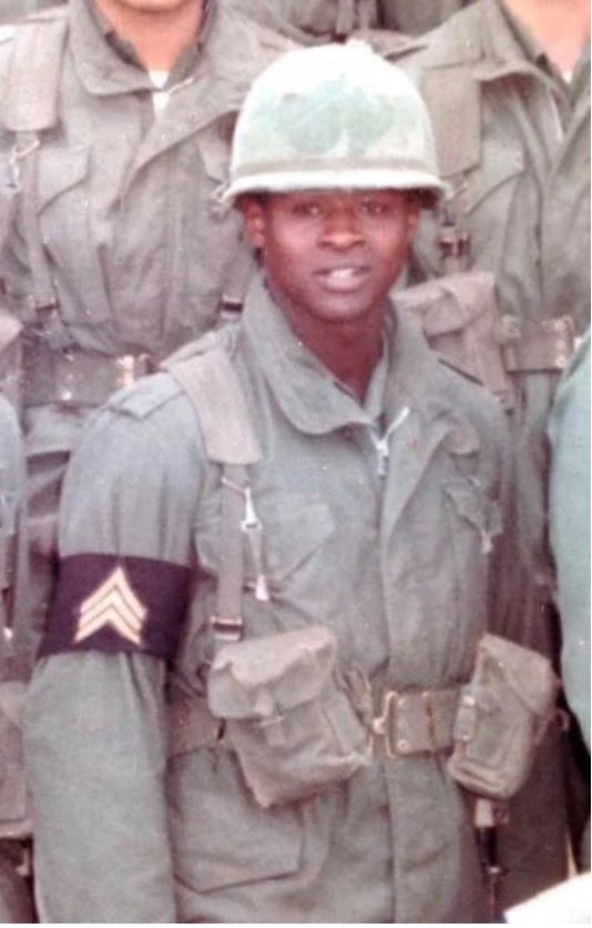 U.S. Army Corporal J.V. Watson was killed in action on July 25, 1970 in Quang Ngai Province, South Vietnam. J.V. was 21 years old and from Los Angeles, California. D Company, 1st Battalion, 52nd Infantry, 198th Light Infantry Brigade. Remember J.V. today. He is an American Hero🇺🇸