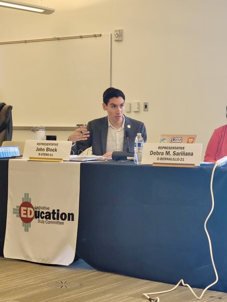RepBlock's tweet image. I finished the week attending the Legislative Education Study Committee and asking tough questions about tax dollars and “free daycare,” which seems not to be paying off, “the sky is falling” rhetoric from certain people about the Big Beautiful Bill, among other important topics.