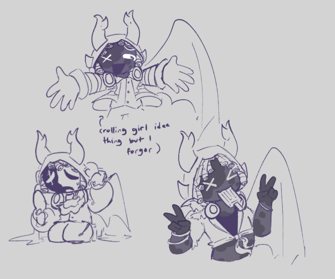 VanillaLily123's tweet image. dom doodles because hes awesome sauce