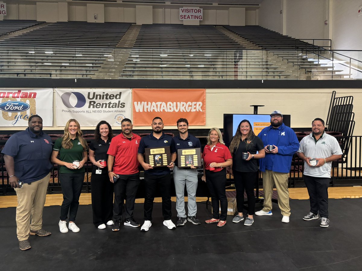 NEISD ATHLETICS (@neisdathletics) on Twitter photo Congratulations to our 2020-2025 High & Middle School Coaches of the Year Award Winners! Each of these leaders exemplified servant leadership through Integrity and Excellence! We are proud to honor them! #NEISD #CoachesLead #ServantLeadership <a href="/NEISD/">North East ISD</a> Congratulations to our 2020-2025 High & Middle School Coaches of the Year Award Winners! Each of these leaders exemplified servant leadership through Integrity and Excellence! We are proud to honor them! #NEISD #CoachesLead #ServantLeadership <a href="/NEISD/">North East ISD</a>