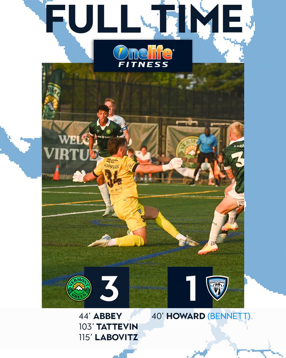 LionsbridgeFC's tweet image. Our season ends in Vermont.
