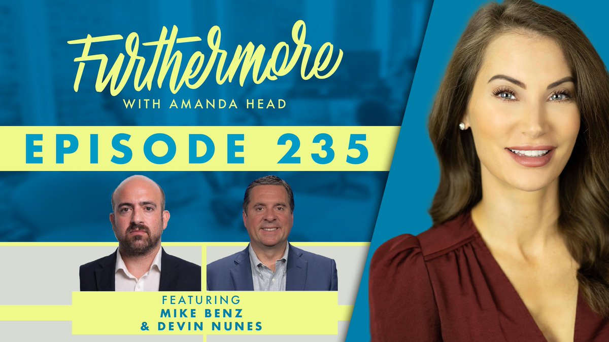 Amanda Head (@amandahead) on Twitter photo 🚨NEW! Blockbuster <a href="/FurthermorePod/">Furthermore with Amanda Head</a> Episode out NOW!
<a href="/MikeBenzCyber/">Mike Benz</a> takes on the gov’t regarding Jeffrey Epstein and <a href="/DevinNunes/">Devin Nunes</a> dives into Russiagate and where the Trump Admin. goes from here.
Listen here —> podcasts.apple.com/us/podcast/fur…
IHeart —> iheart.com/podcast/269-fu… 🚨NEW! Blockbuster <a href="/FurthermorePod/">Furthermore with Amanda Head</a> Episode out NOW!
<a href="/MikeBenzCyber/">Mike Benz</a> takes on the gov’t regarding Jeffrey Epstein and <a href="/DevinNunes/">Devin Nunes</a> dives into Russiagate and where the Trump Admin. goes from here.
Listen here —> podcasts.apple.com/us/podcast/fur…
IHeart —> iheart.com/podcast/269-fu…