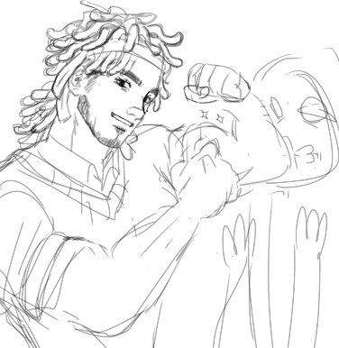 rexasauruz's tweet image. Another william WIP sorry for having NOTHING TO POST