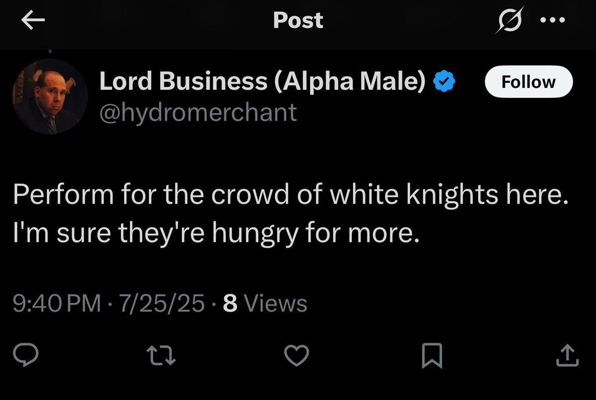 Supersonic_Red's tweet image. Pro tip: Anyone who describes himself as Alpha is anything but.
Thanks for coming to my RED talk!