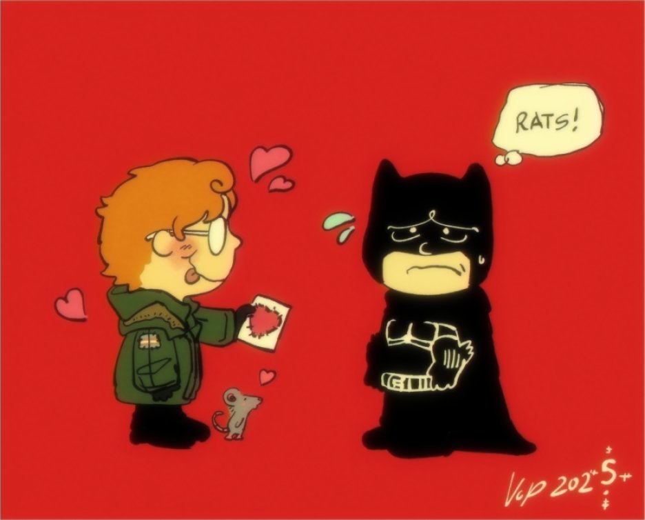 it's not puppylove!!❤#riddlebat