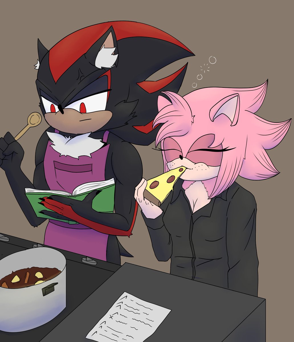 He is doing his best... but he´s taking to long jee
#ShadowTheHedgehog #shadamy #amyrose