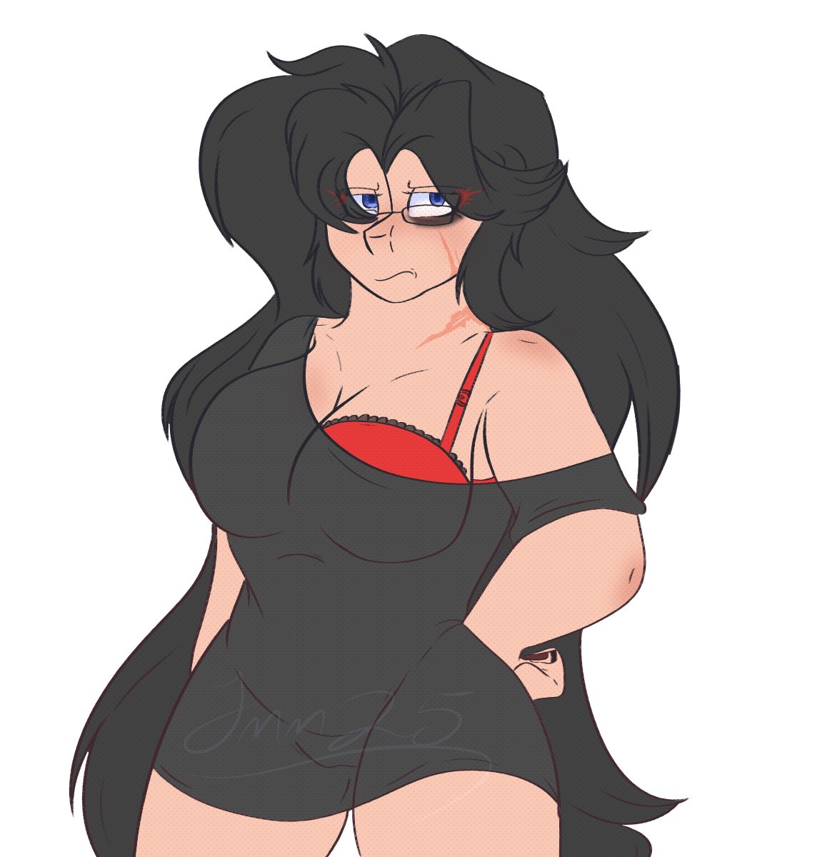 ZzJewe1's tweet image. Ya girl got her first comm 🫶 a friend decided to help out so thank you to him ✨🫶