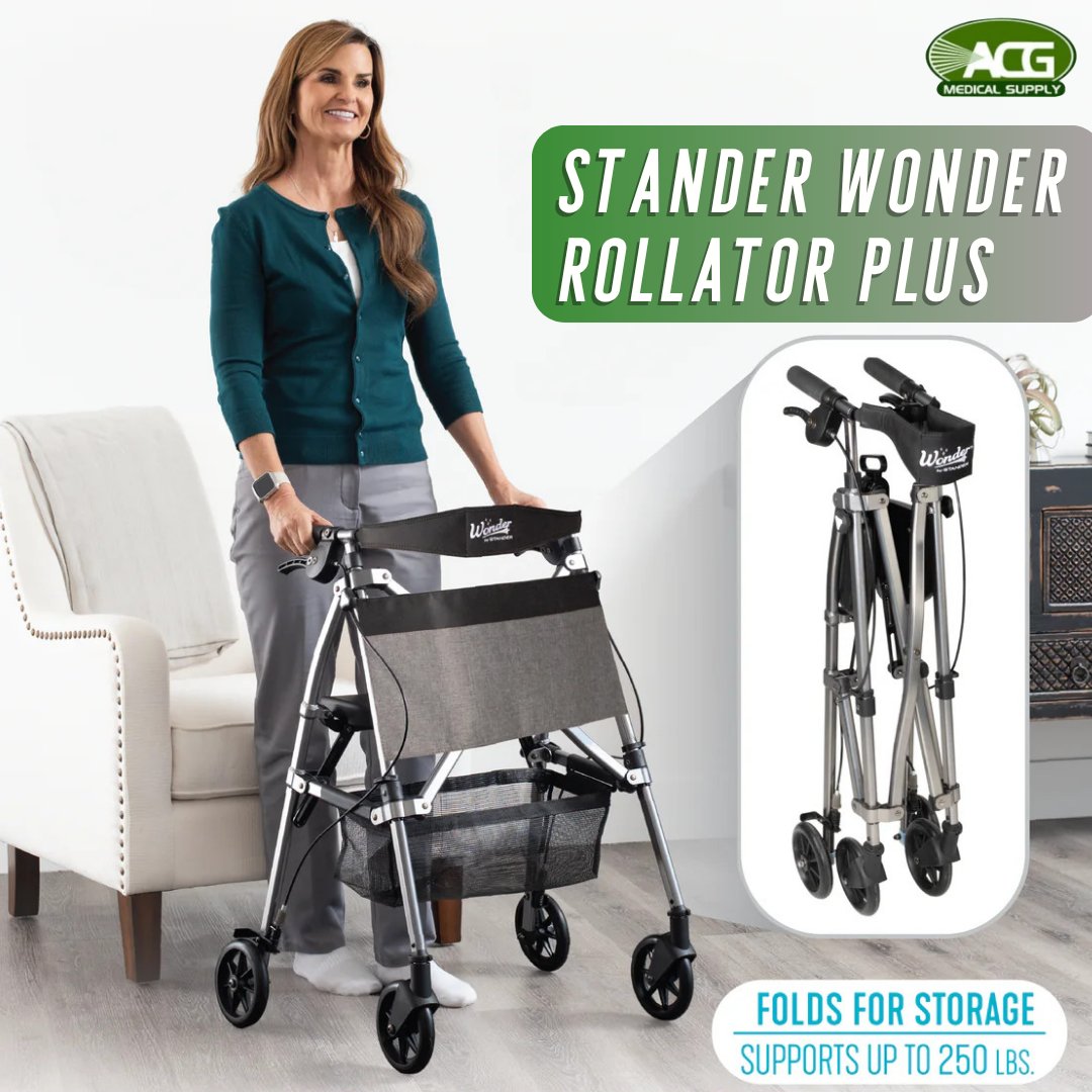 ACGMedicalsupp's tweet image. 🛞 Walk with Confidence &amp;amp; Comfort!

Discover the Stander Wonder Rollator Plus at ACG Medical Supply – your perfect partner for mobility. 

📍 Visit our Stores!
📞 (972) 463-0737 📞

Web: bit.ly/4f6Nslt

#ACGMedicalsupply #wonderrollator #rollatorwalker #SeniorLiving