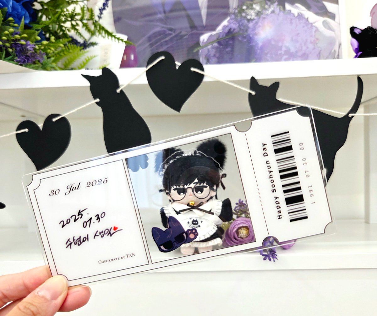 check0730's tweet image. 수현아 사랑해🐈‍⬛💜🖤
#우리_수현이는_너무나_잘_자란_고양이다 #SPECIAL_SOOHYUN_DAY
#체크메이트