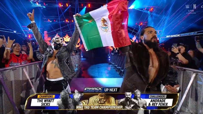 VIVA LA RAZZA 🇲🇽 

<a href="/AndradeElIdolo/">“EL IDOLO” ANDRADE</a> <a href="/ReyFenixMx/">REY FENIX WWE</a> #SmackDown